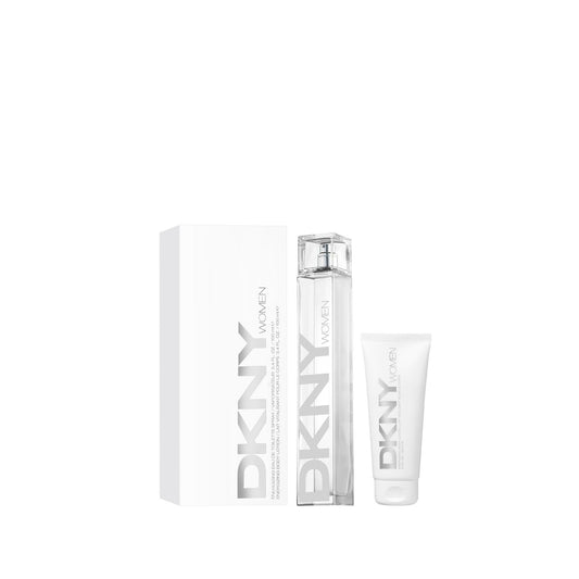 DKNY Original Women 100ml EDT & 100ml Body Lotion Gift Set