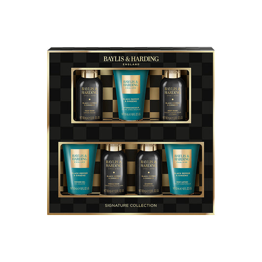 Baylis & Harding Black Pepper & Ginseng 7 Piece Gift Set