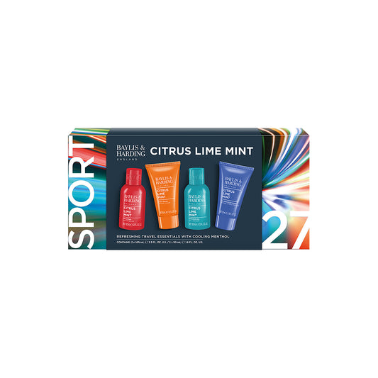 Baylis & Harding Citrus Lime Mint Sport Travel Essentials Gift Set