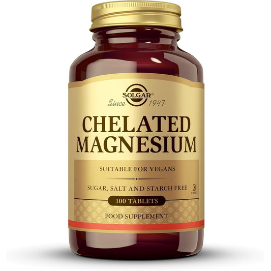 Solgar Chelated Magnesium 100 Tablets
