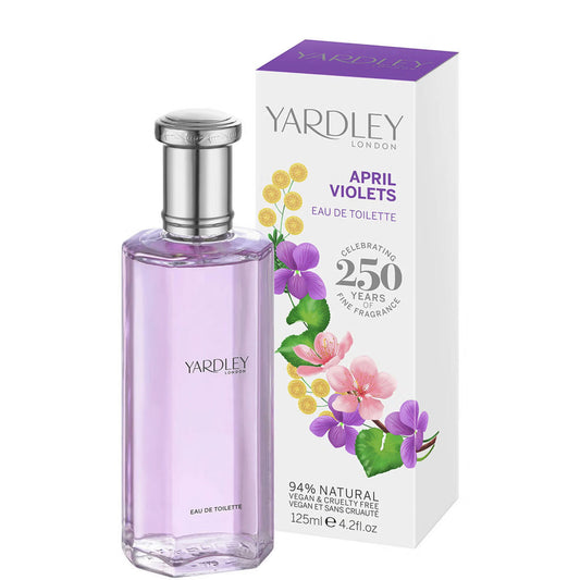 Yardley April Violets 125ml Eau De Toilette