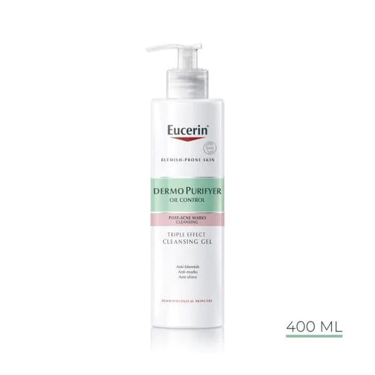 Eucerin DermoPurifyer Triple Effect Cleanser (400ml) (NEW)