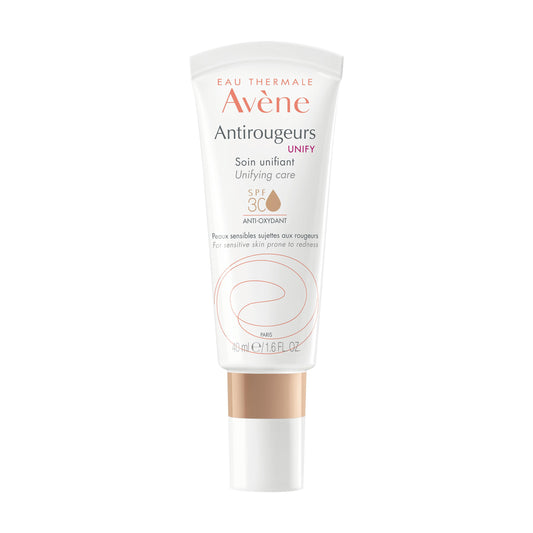 Avène Antirougeurs Unifying SPF 30 Tinted Moisturiser for Skin Prone to Redness 40 ml
