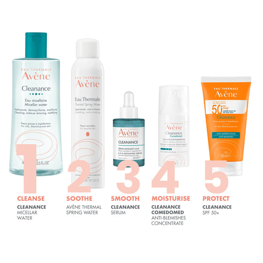 Avène Cleanance Micellar Water Cleanser for Blemish-prone skin 400 ml