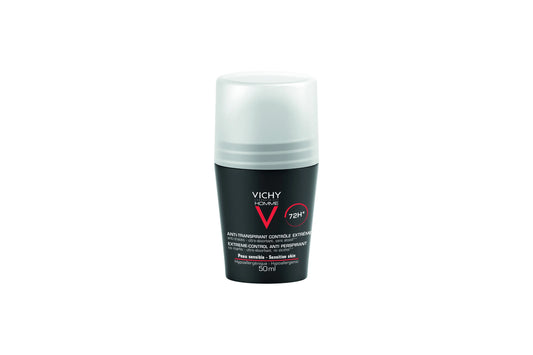 Vichy Homme Deo Roll-On 72H Extreme Control & Anti Perspirant