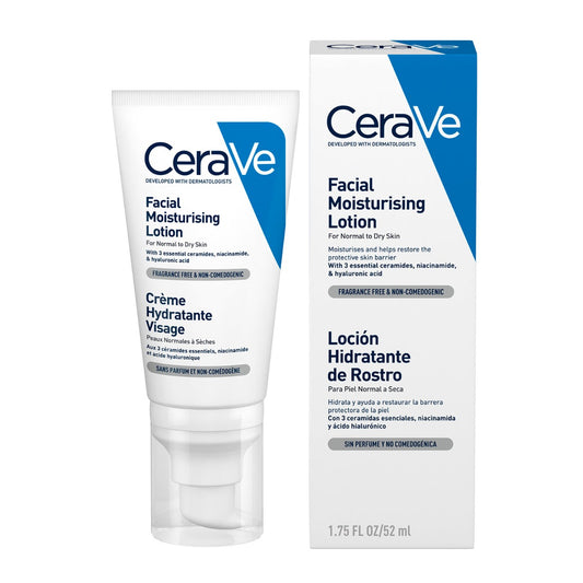 CeraVe PM Facial Moisturising Lotion No SPF 52ml