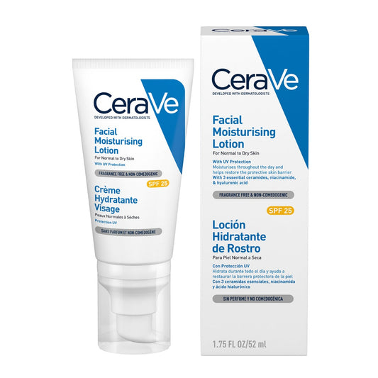 CeraVe AM Facial Moisturising Lotion SPF 25 52ml