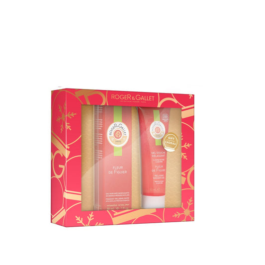 Roger & Gallet Fleur de Figuier Gift Set: Eau Fraîche fragrance 30ml + Shower Gel 50ml