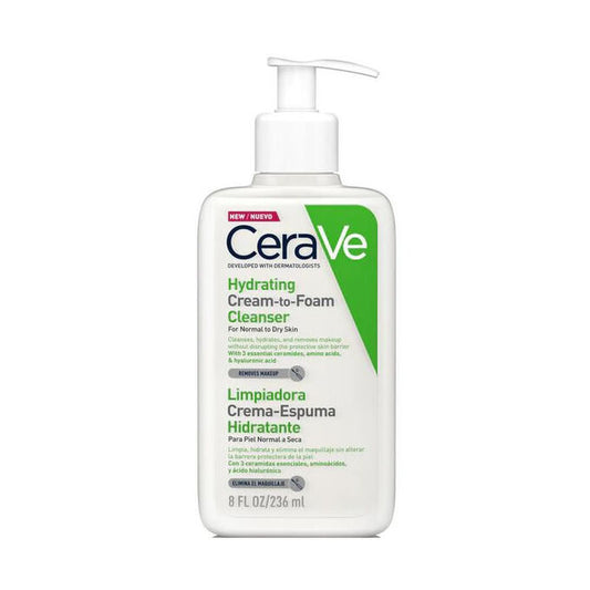 CeraVe Hydrating Cream to Foam Cleanser 236ml