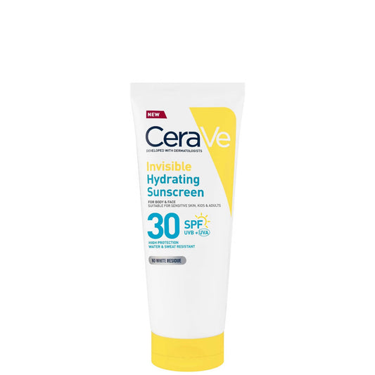 CeraVe Invisible Hydrating Sunscreen SPF50 For Body Face And All Skin Types With 3 Essential Ceramides