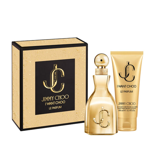 Jimmy Choo I Want Choo Le Parfum 60ml Parfum & 100ml Body Lotion Gift Set