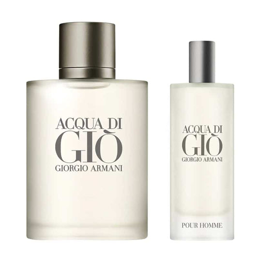 Armani Acqua Di Gio Gift Set 50ml EDT Spray & 15ml EDT Travel Spray