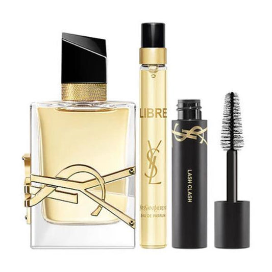 Yves Saint Laurent Libre Gift Set 50ml EDP Spray, 10ml EDP Travel Spray & 2ml Mascara Gift Set