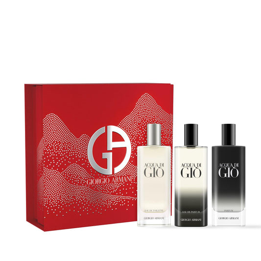 Giorgio Armani Acqua Di Gio Mini Gift Set 15ml EDT, 15ml EDP & 15ml Parfum Gift Set