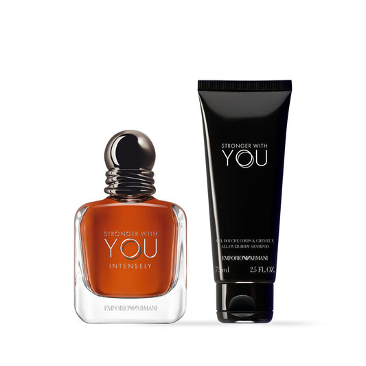 Emporio Armani Stronger With You Intensely 50ml EDP & 75ml Shower Gel