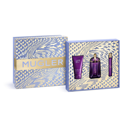 Mugler Alien 60ml EDP, 50ml Body Lotion & 10ml Travel Spray Gift Set