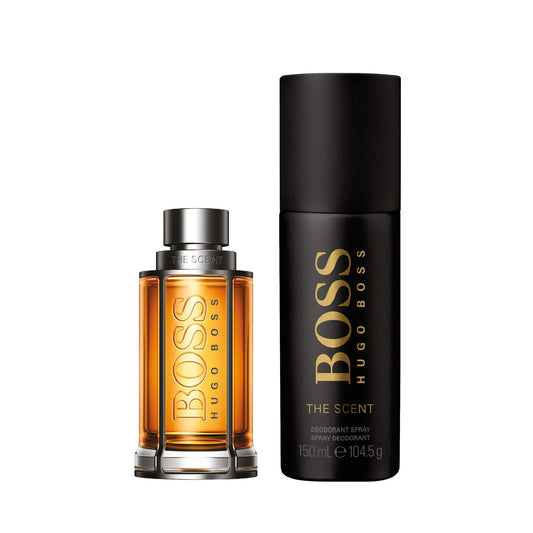 Hugo Boss The Scent For Men Gift Set 50ml EDT Spray & 150ml Deodorant Spray