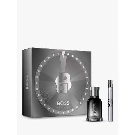 BOSS Bottled Beyond 50ml & 10ml Travel Spray Eau De Parfum For Men Duo Gift Set