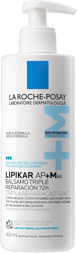 La Roche Posay LIPIKAR AP+Max Triple-Action Balm 400ml