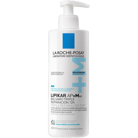 La Roche Posay LIPIKAR AP+Max Triple-Action Balm 400ml