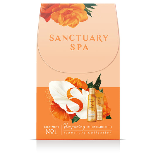 Sanctuary Spa Signature Collection Pampering Bodycare Duo Gift Set