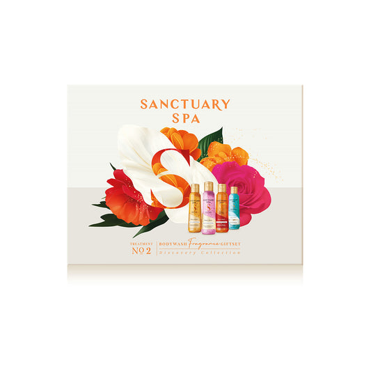 Sanctuary Spa Body Wash Fragrance Discovery Gift Set