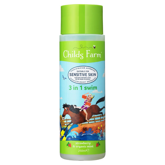 Childs Farm 3 in 1 Swim Strawberry & Organic Mint 250ml