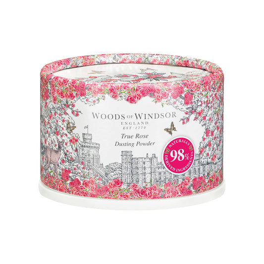 Woods of Windsor True Rose Dusting Powder 100g