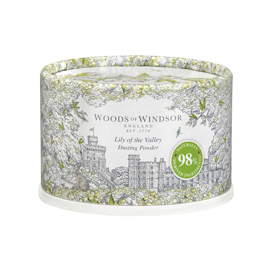 Woods of Windsor Lily of the Valley Dusting Powder 100g