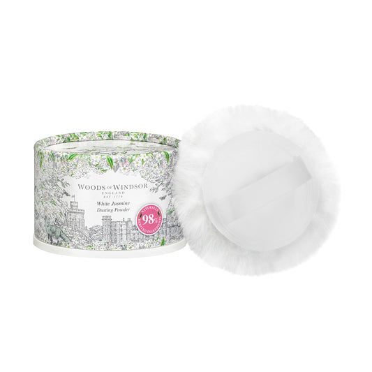 Woods of Windsor White Jasmine Dusting Powder 100g