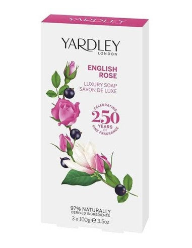 Yardley English Rose Soaps (3 x 100g)