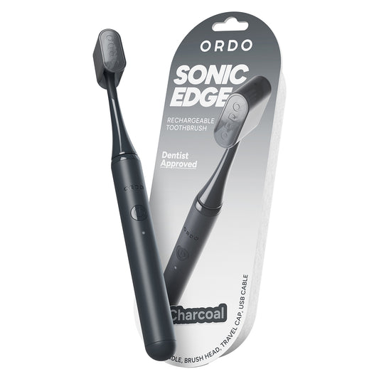 Ordo Sonic Edge Rechargeable Electric Toothbrush - Charcoal
