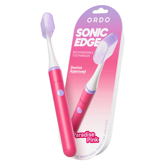 Ordo Sonic Edge Rechargeable Electric Toothbrush - Paradise Pink