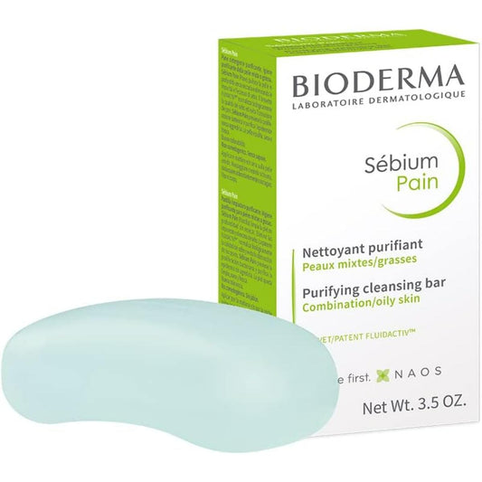 Bioderma Sebium Pain Purifying Cleansing Bar 100g