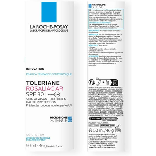 La Roche-Posay Toleriane Rosaliac AR SPF30 Moisturiser 50ml