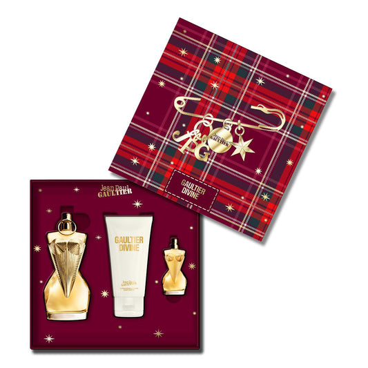 Jean Paul Gaultier Divine 50ml EDP, 75ml Body Lotion & 6ml Travel Spray Gift Set