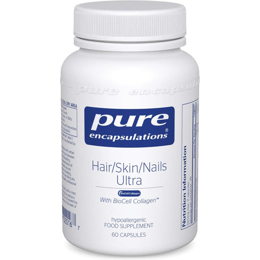 Pure Encapsulations Hair Skin Nails Ultra 60 Capsules