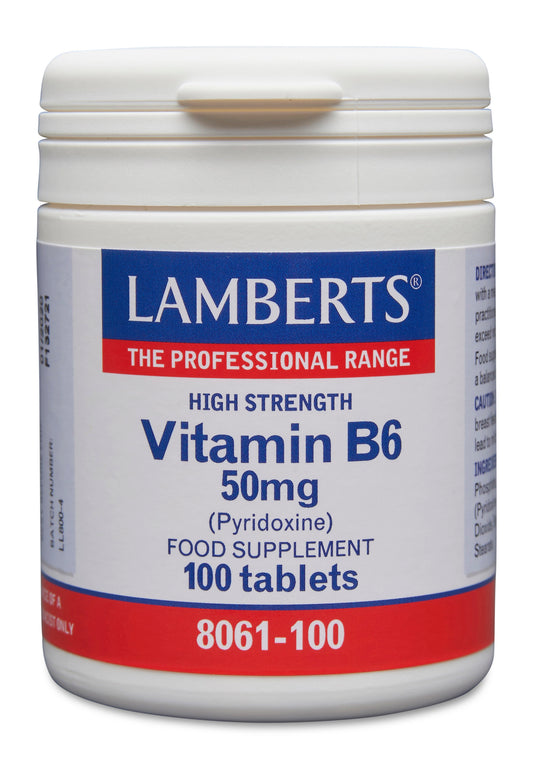 lamberts - 100 Tablets Vitamin B6 50mg