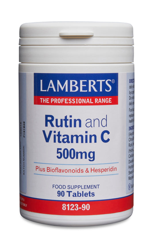 lamberts - 90 Tablets Rutin & Vitamin C 500mg