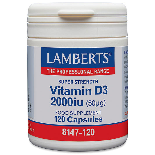 Lamberts Vitamin D3 2000iu 120 Capsules
