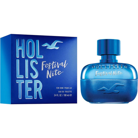 Hollister Festival Nite 100ml EDT Spray For Him