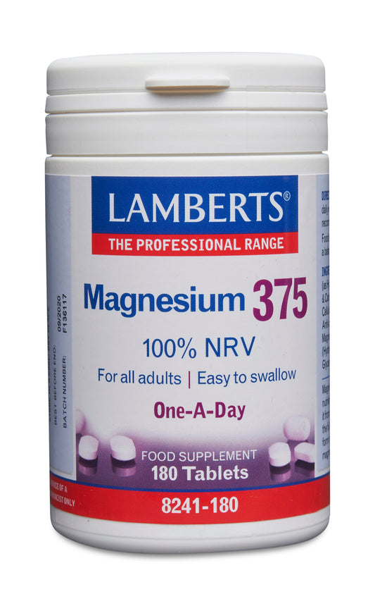 lamberts - 180 Tablets Magnesium 375