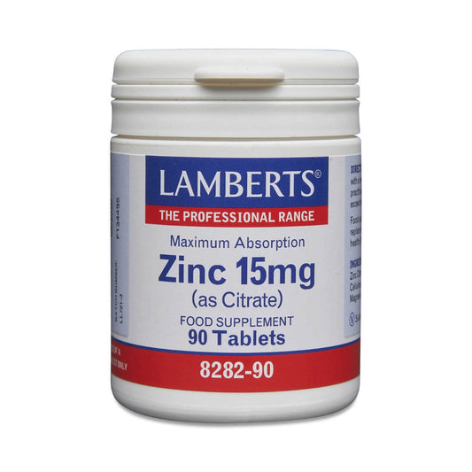 lamberts - 90 Tablets Zinc 15mg