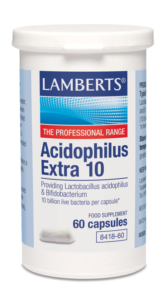 lamberts - 60 Capsules Acidophilus Extra 10