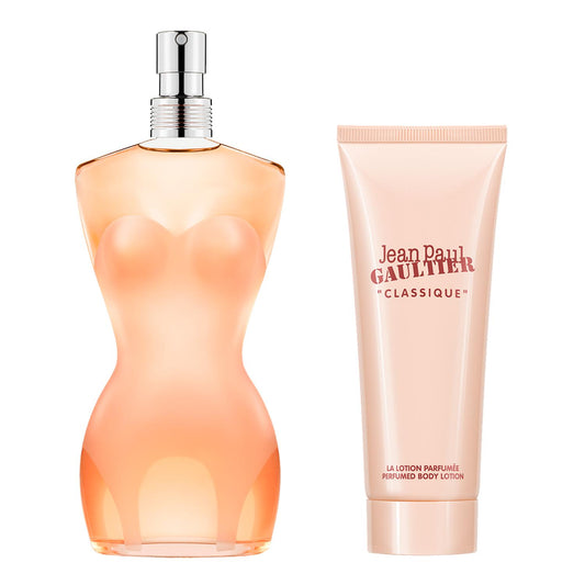 Jean Paul Gaultier Classique 100ml EDT & 75ml Body Lotion Gift Set