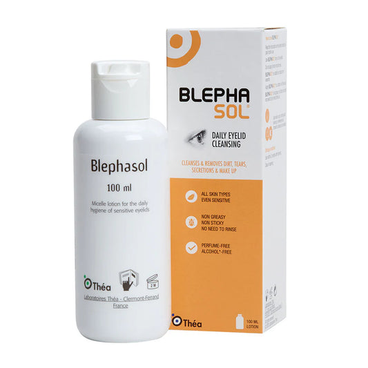 Blephasol Daily Eyelid Cleansing Lotion - Remove Dirt, Dust, Make Up - 100ml
