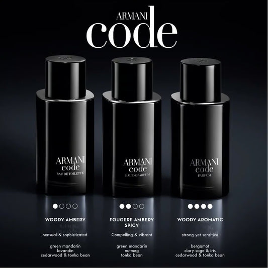 Armani Code Pour Homme EDP Spray- New In