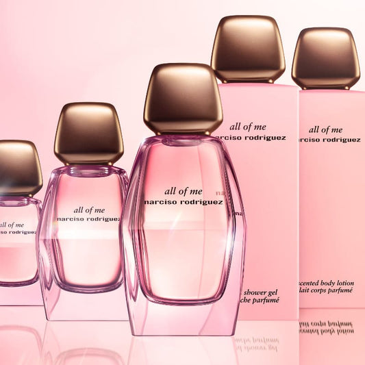 NARCISO RODRIGUEZ ALL OF ME Gift Set 50ML EDP Spray & 50ml Body Lotion & Shower Gel