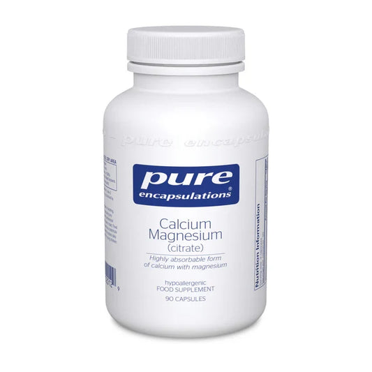 Pure Encapsulations Calcium Magnesium Citrate 90 Capsules