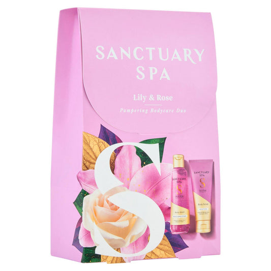 Sanctuary Spa Lily & Rose Pampering Bodycare Duo